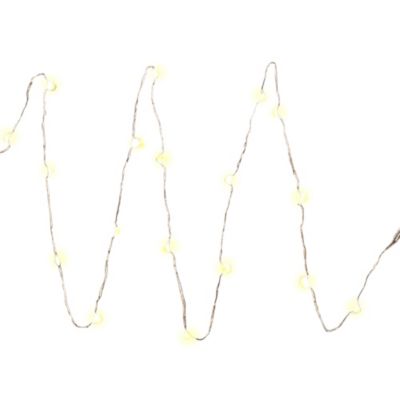 36-Inch Battery Operated String Lights with 18 LED Lights and Timer - Bed Bath & Beyond